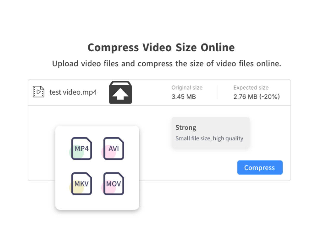 ④ Video Compressor Online